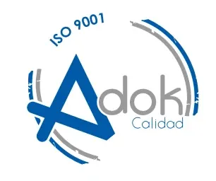 Certificado de ISO 9001:2015. Se abre el PDF en una pestaña nueva