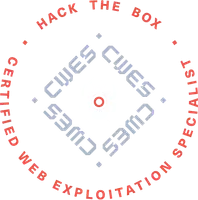 Sello de la certificación CWES (Hack The Box)
