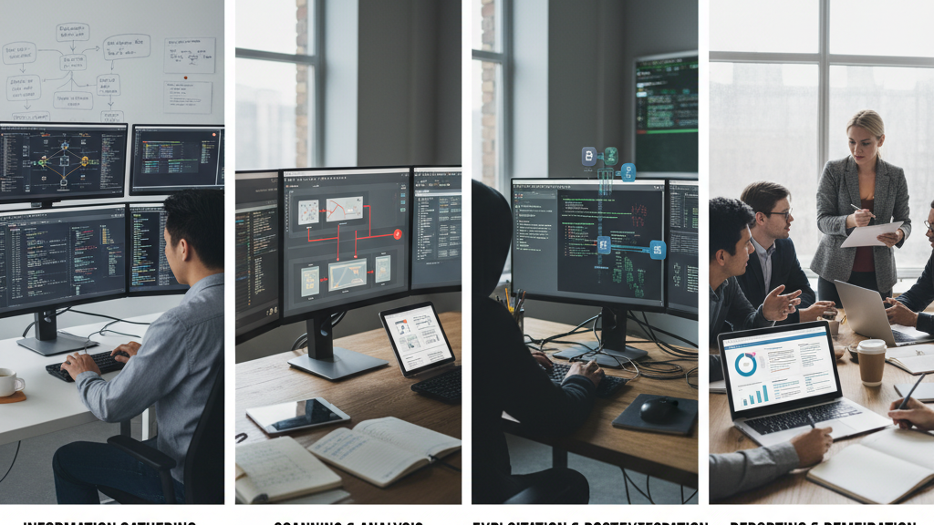 Fases del proceso de pentesting de aplicaciones de escritorio