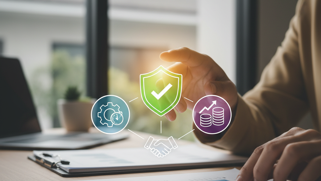 Proveedor adecuado Imagen de la elección del proveedor adecuado