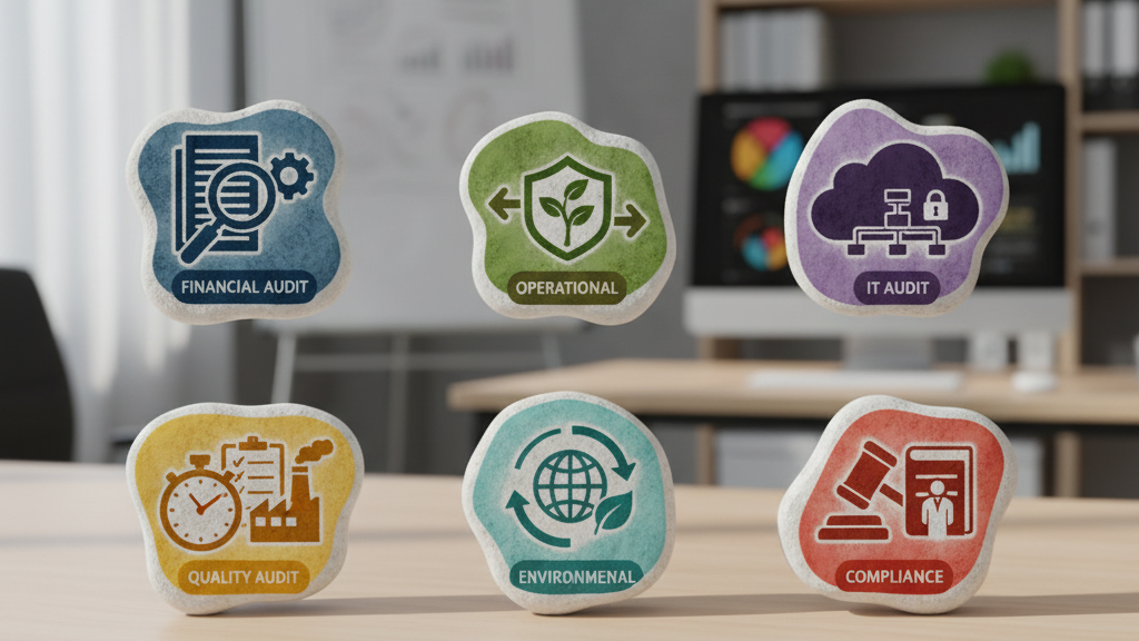 Tipos de auditorías Imagen de los diferentes tipos de auditorías